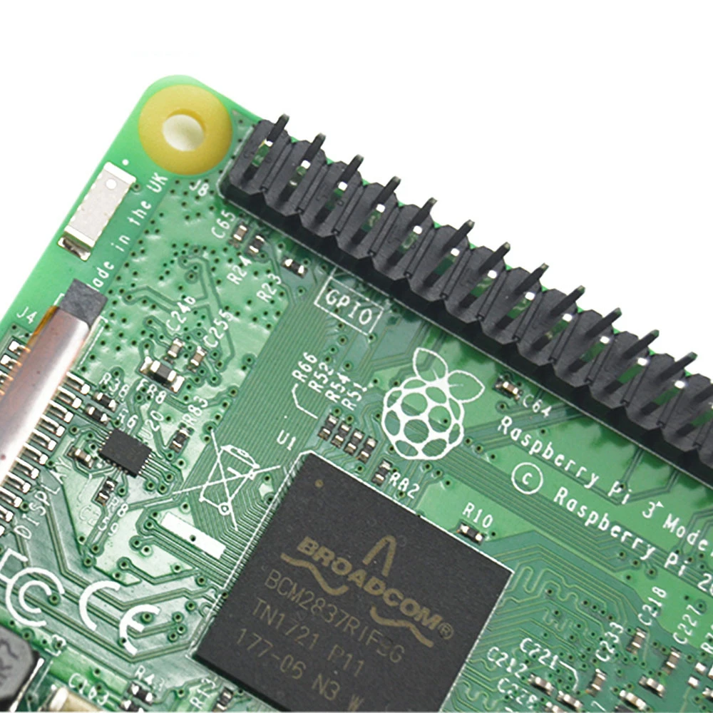 Raspberry pi 3 Model B комплект pi 3 плата/pi 3 Чехол/Европейский источник питания/16G карта памяти/теплоотвод