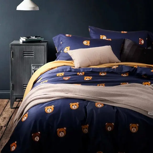 teddy bear bedding full set