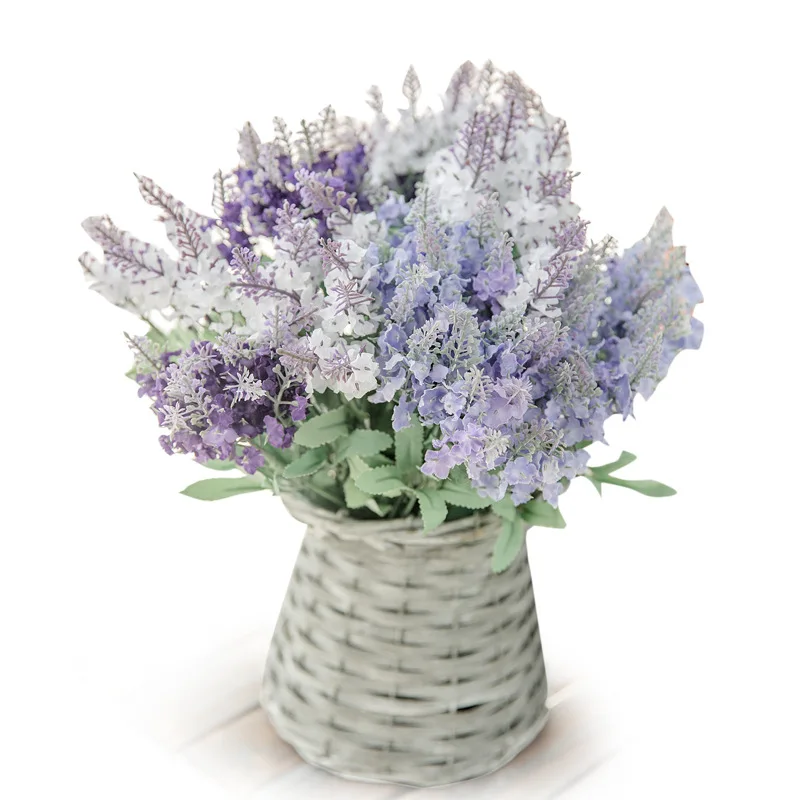 

Simulation 10 decorative Provence lavender romantic wedding warm home decoratio