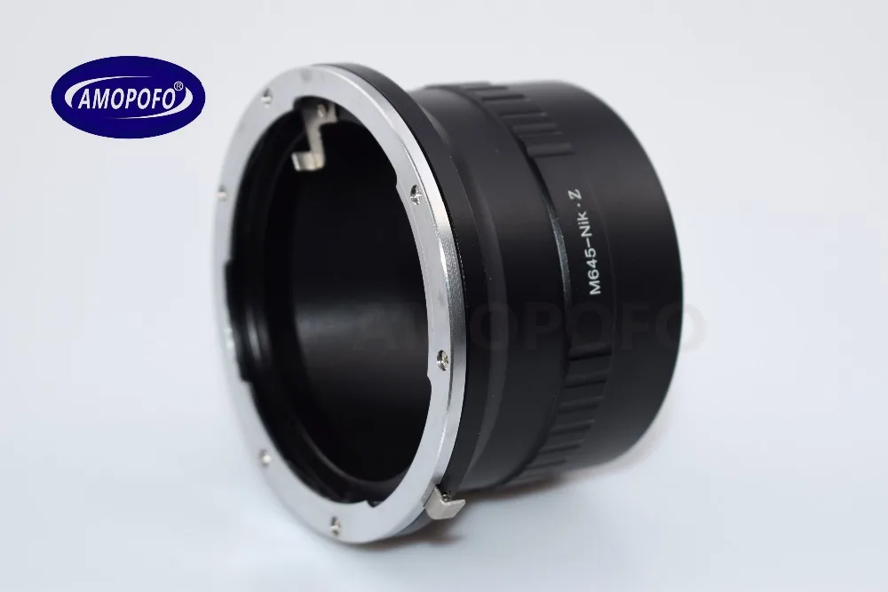 M645-Nik Z адаптер Mamiya 645 Крепление объектива для Nikon с байонетом Z Z6 Z7 камера