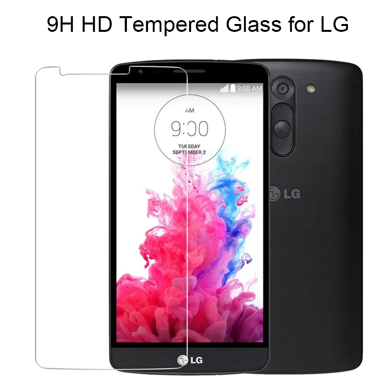 Закаленное защитное стекло 9H HD для LG K8 K7 K5 K4 K3 защита экрана на K11|Защитные стёкла и