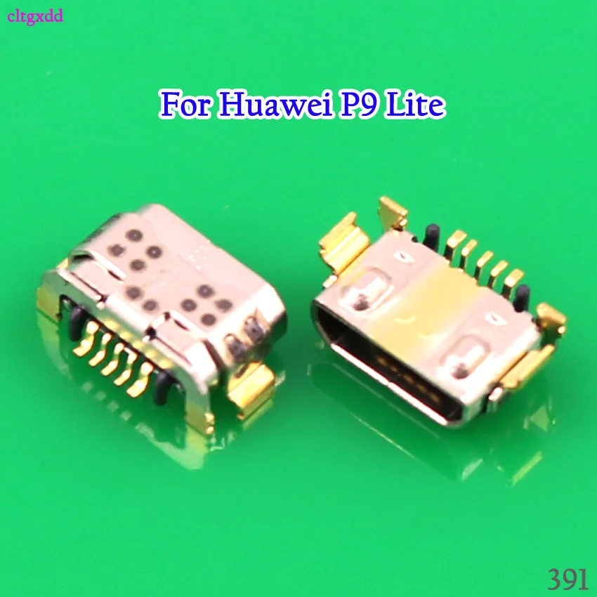 Cltgxdd 50 шт./лот Micro USB разъем для зарядки Huawei P9 Lite G9 Разъем док станции|Соединители| |