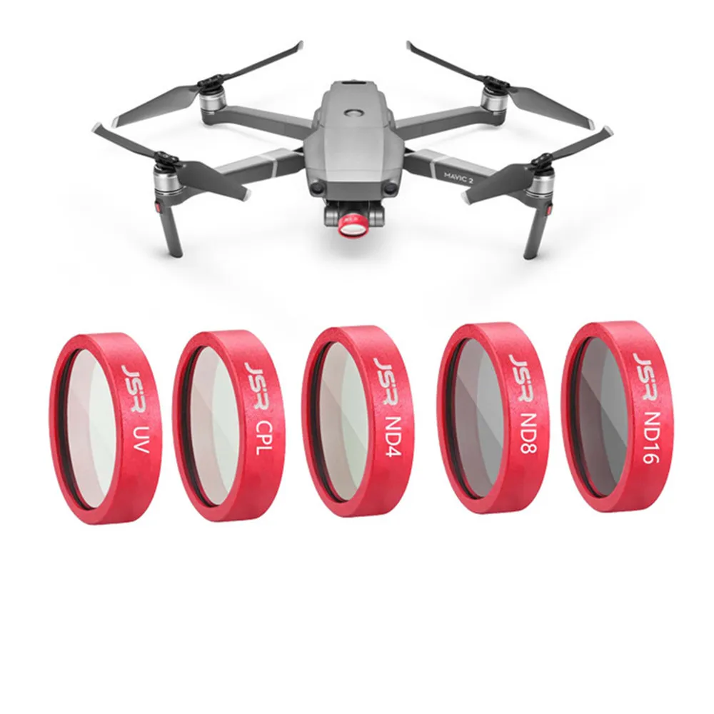 Фильтр для объектива uv cpl nd4 nd8 nd16 nd32 камеры DJI Mavic 2 Zoom поляризационный фильтр