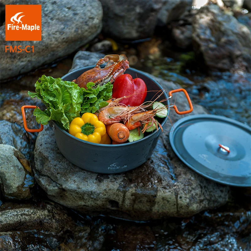 Fuego-de fiesta arroz cocinar 3L portátil Pot Camping al aire libre de cocina Picnic utensilios de cocina fuego 1140G FMC-C1