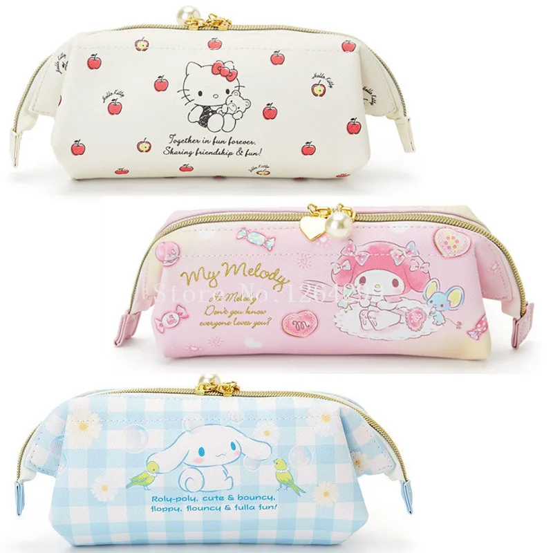 Новая мода My Melody Cinnamoroll для девочек детские маленькие косметички чехлы