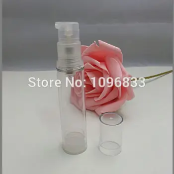 

5G 5ML Transparent Airless Bottle, Vacuum Lotion Pump Bottle, Transparent Airless Packaging Bottle, 100pcs/Lot