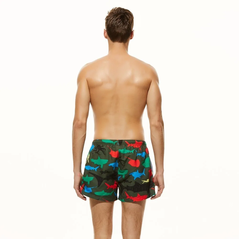 SEOBEAN Shorts Da Praia Dos Homens Swimwear