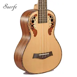 SUERTE 21 дюймов Гавайская гитара Sapele Ukelele 4 строки Гавайи Гитара Высокое качество струнный музыкальный инструмент Гавайи гитара инструмент