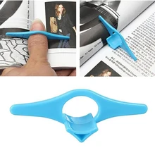 Polegar conveniente multifunction livro titular bookmark dedo anel marcadores de livro para livros papelaria glifts jsx ghmy
