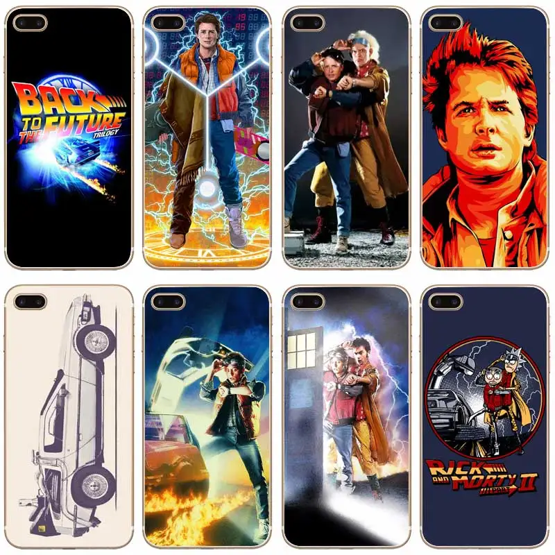

H388 Back To The Future Boy Transparent Hard Thin Case Cover For Apple iPhone XR XS Max 4 4S 5 5S SE 5C 6 6S 7 8 X Plus