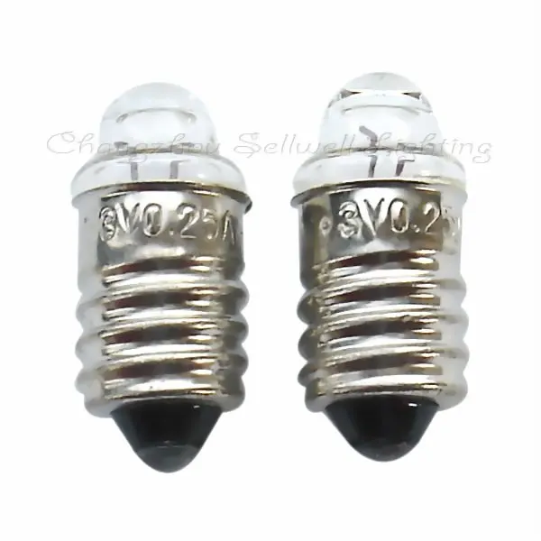 

E10 3v 0.25a Miniature Lamp Bulb Light A013
