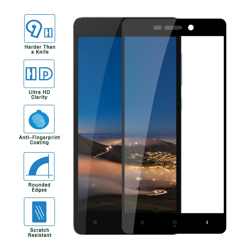

For Xiaomi Redmi 3 Pro Tempered Glas Screen Protector Film 2.5D 9H Safety Protective Film For Redmi 3S 3 Prime Scratch-Resistant