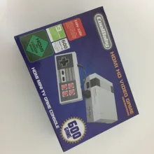 HDMI выход Ретро Классический Портативный игровой плеер семья ТВ Видео игровая консоль детство встроенный 600 игр мини консоль 1 шт