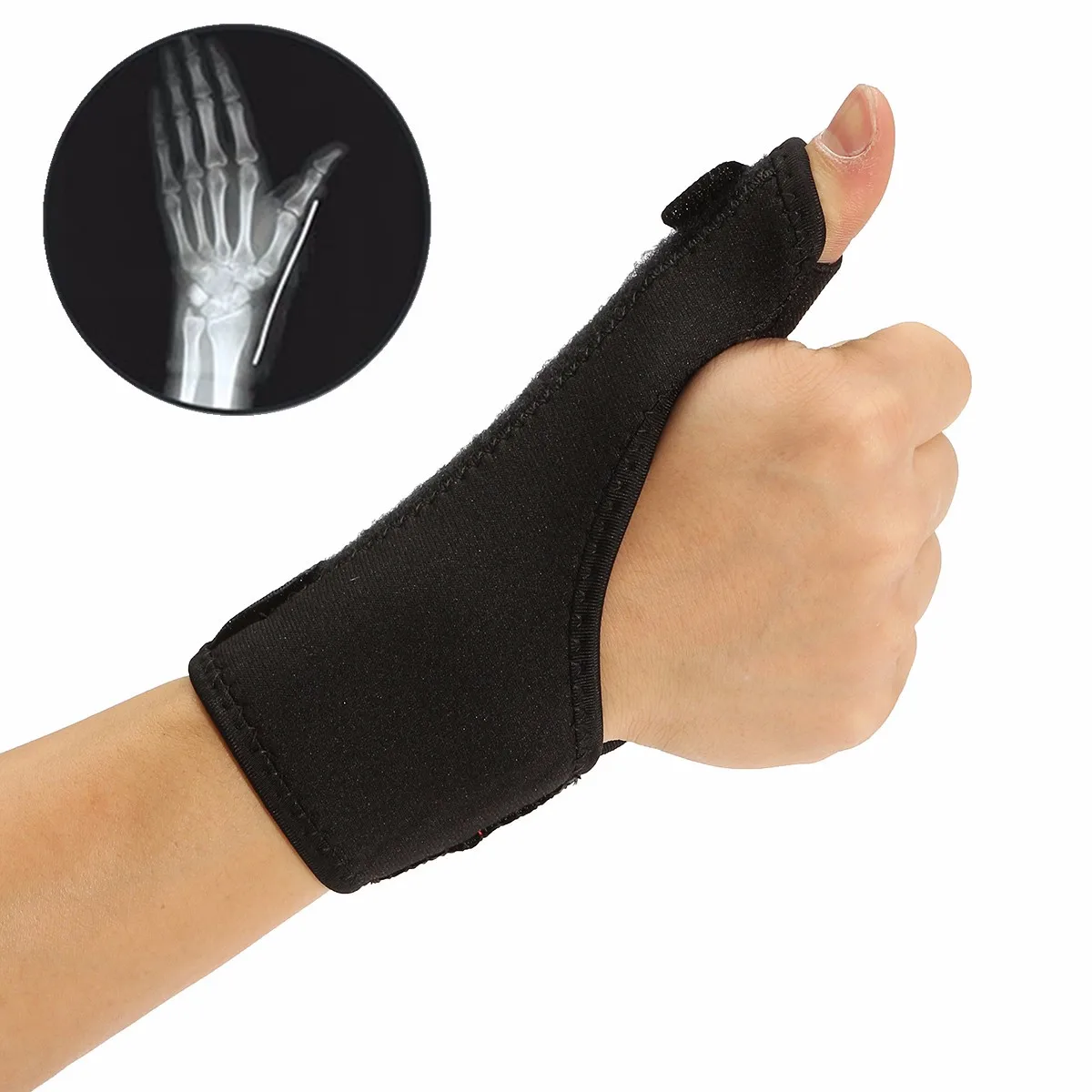 

Adjustable Wrist Thumb Hand Support Brace Splint Sprain Arthritis Belt Spica Pain Relief for Hand Finger Sprain Protection