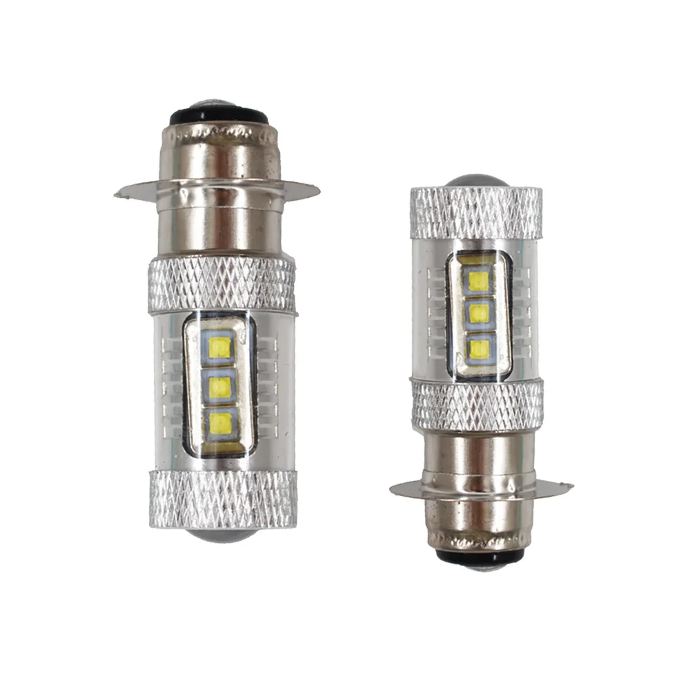 

100w Headlights Bulbs For Honda Rancher 350 400 Recon 250 LED Super White 8500K