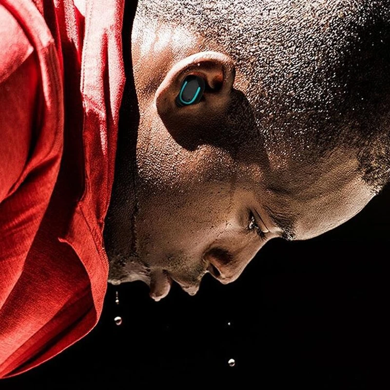 

High-tech Bluetooth Earphones Q32 TWS Wireless In-ear Handsfree Sports Earbuds 3D Stereo Earphone for Apple and Android System