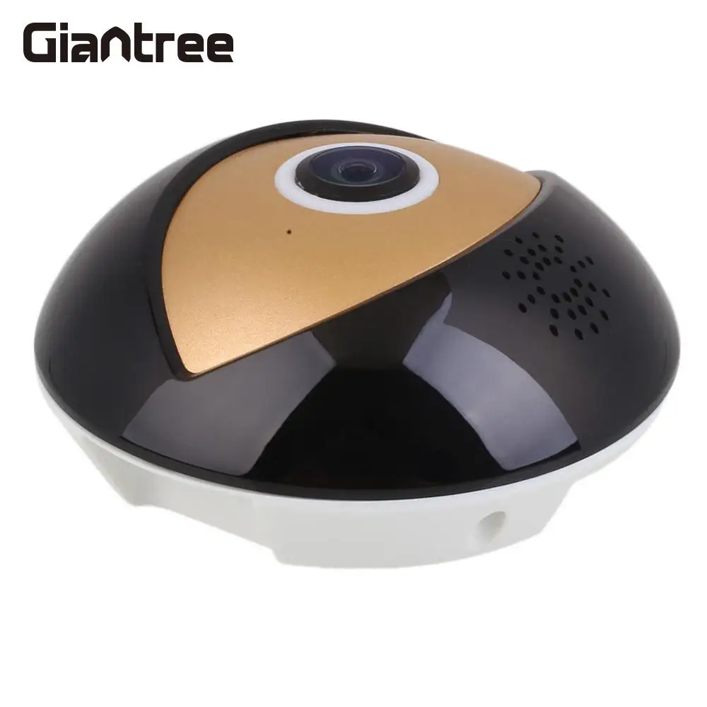 Giantree 360 градусов IP панорамный фотоаппарат рыбий глаз HD WiFi видеоняня домашняя