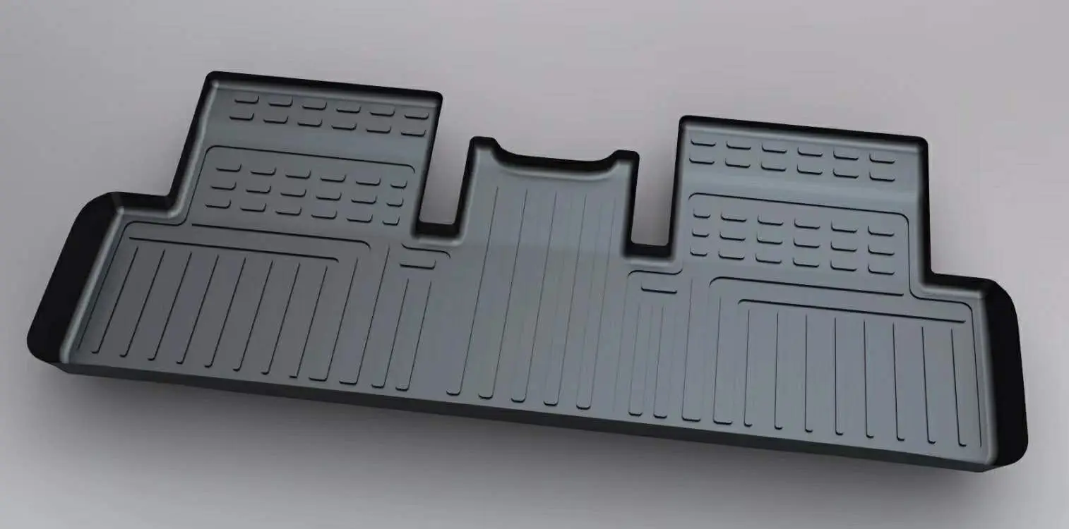 Для левого и правого привода Tesla модель 3 водонепроницаемый Противоскользящий резиновый коврик для ног водонепроницаемые автомобильные аксессуары ТПО/материал ТПВ