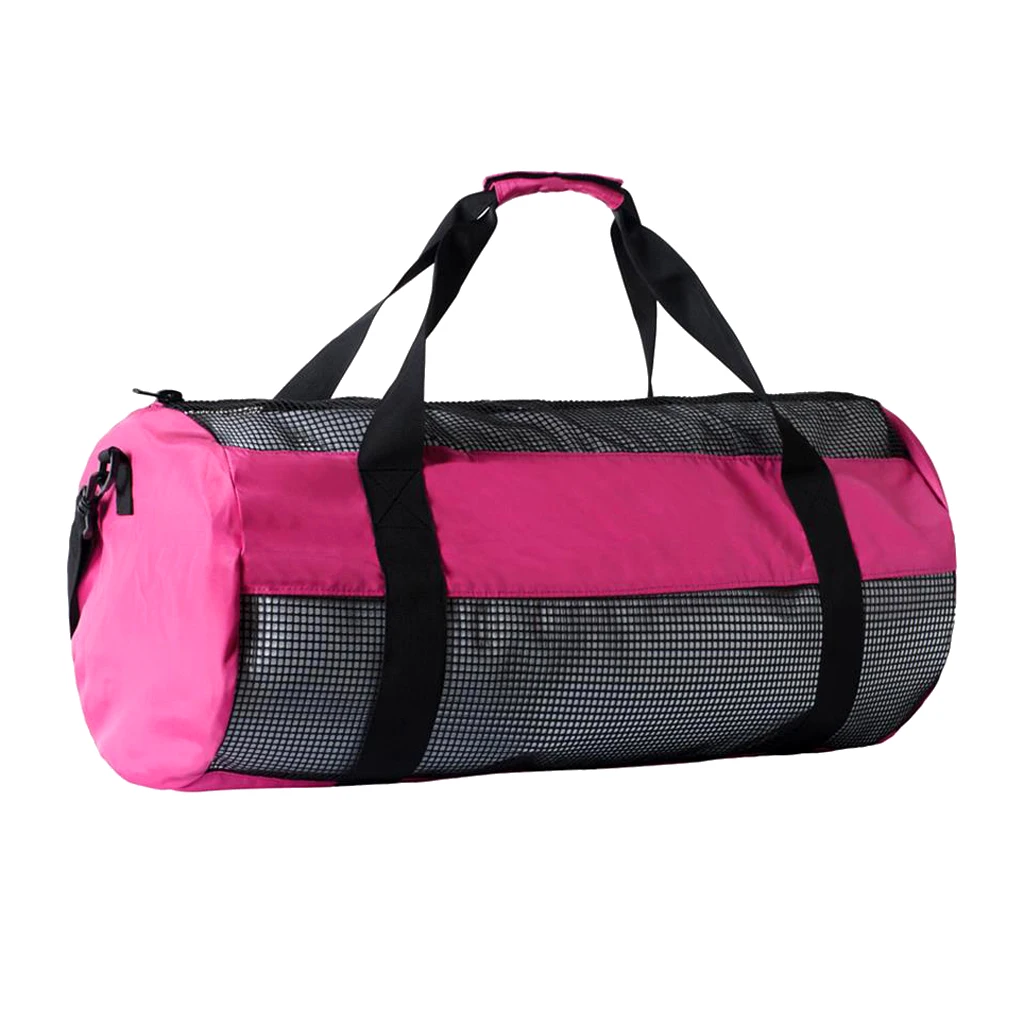 Heavy Duty Large Scuba Diving Snorkel Mesh Gear Bag Carry Holdall for Surfing Boating Camping Hiking Outdoor Tools Accessories