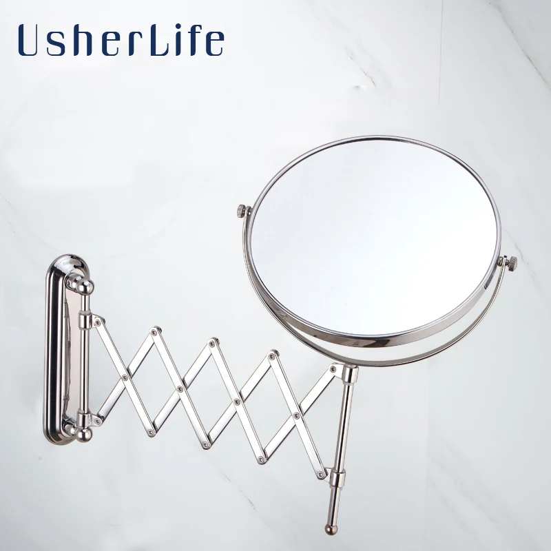 Buy Usherlife 8 Wall Mounted Bathroom Mirror Arm Extend Double Faced