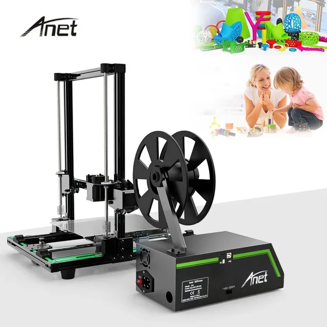 Cheap E10 LCD Display Professional 3D Printer High Precision Aluminum Alloy Frame Large Printing Size DIY 3D Printer Kit