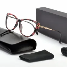 Женские очки «кошачий глаз» оправа женские красные розовые оптические очки модные Рецептурные очки компьютерные очки FML