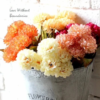 

King Whyte, Autumn chrysanthemum, The floral Home Furnishing, living room decorative flowers, silk flowers, artificial flowers