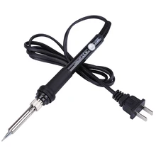 110 v 60 w temperatura ajustável ferro de solda elétrica aquecimento rápido plug eua ferros de solda ferramentas de reparo