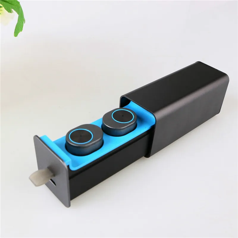 5 High Quality Mini Bluetooth Earphone Hands Free Wireless Ear Hook Earpiece Cordless Headset Phone for iPhone 7 Plus with Charge