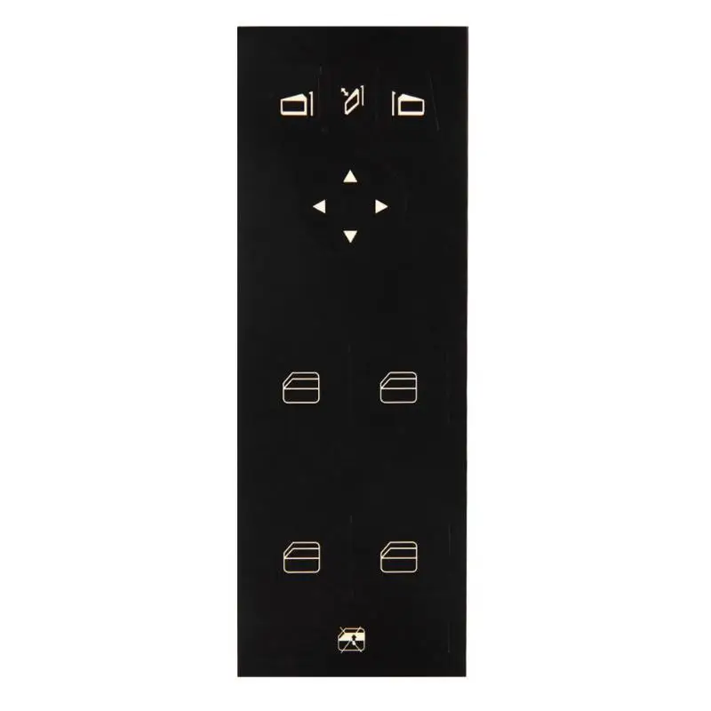 

Auto Car Window Button Decal Sticker Car Window Button Decal Sticker for MERCEDES-BENZ W204 C250 C300 C350 Black Car Accessories