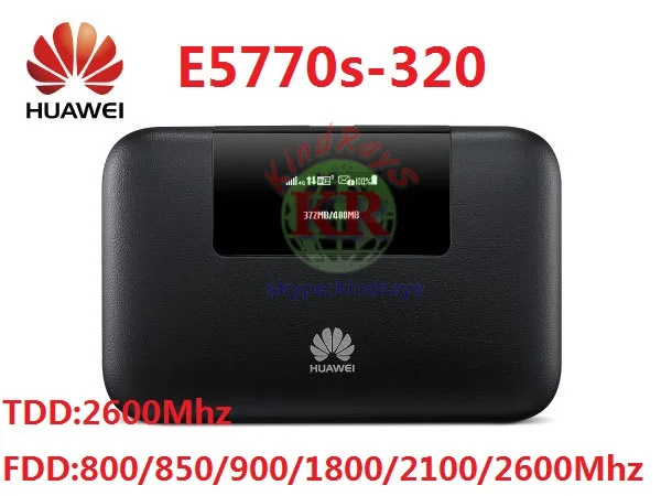 Разблокированный Huawei E5770 4g Wi Fi роутер ethernet Мобильный 4G 5200 мАч внешний аккумулятор