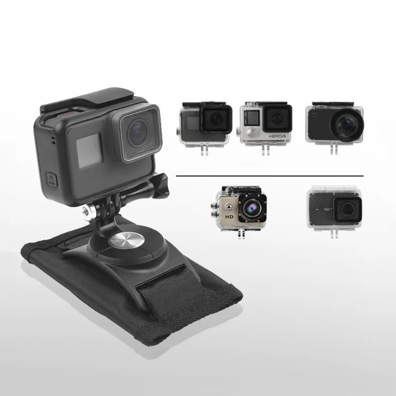 

Eshowee Sport Camera Backpack Clip Mount 360 Degree Rotary For Xiaomi Yi for Gopro Hero7 6 5 4 Action Camera Accessories