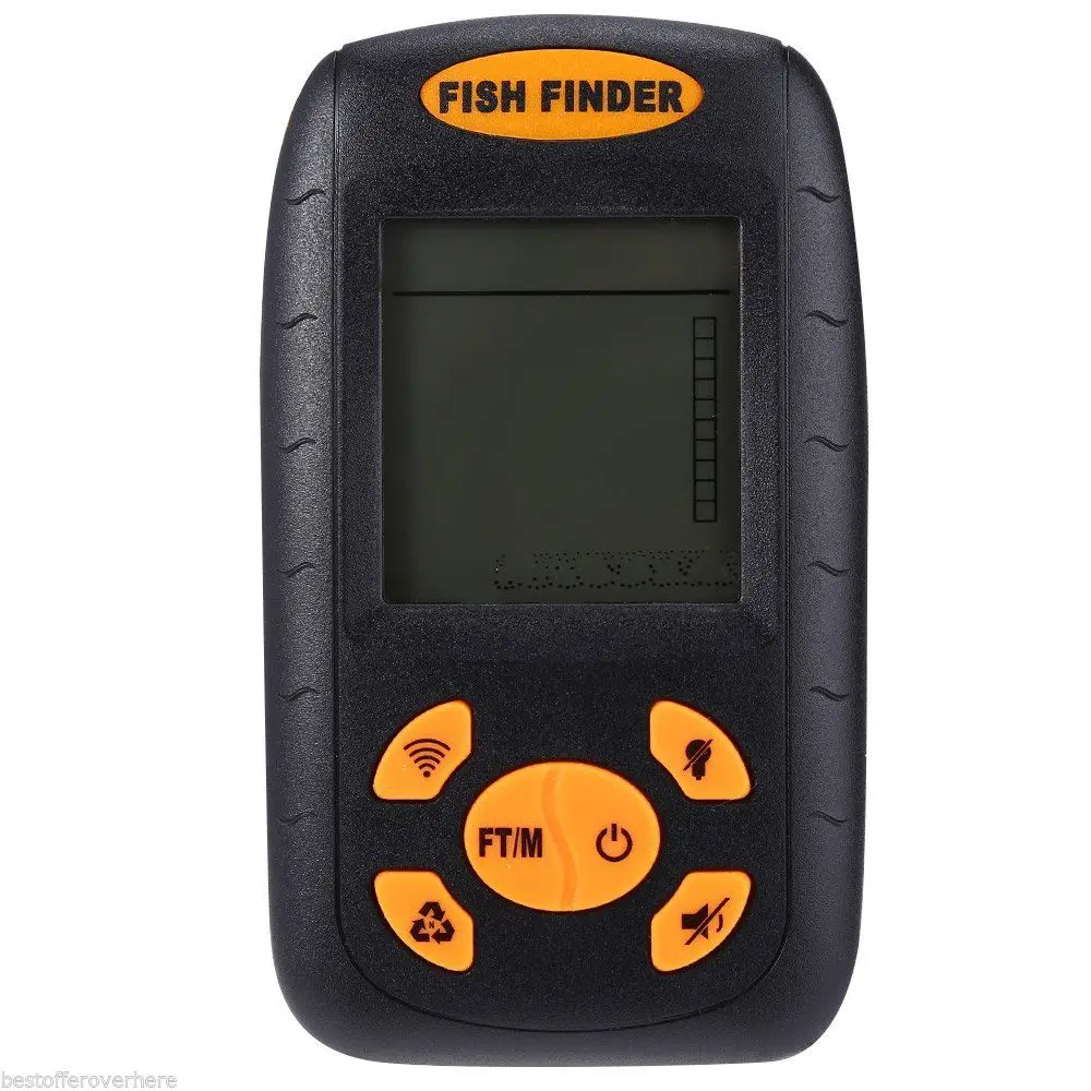 

XF-01 Portable Sonar LCD Fish Finder Wireless Alarm 100M