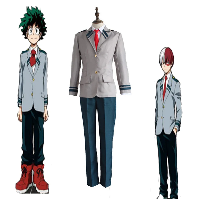 My Hero Academia Boku no Hero Midoriya Izuku School Gym Uniform Cosplay Costume