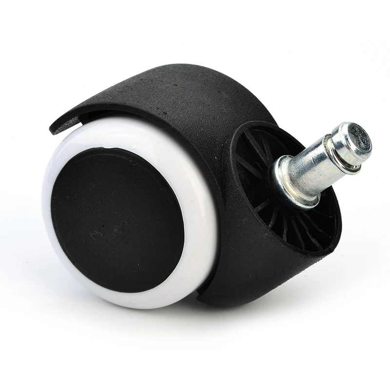 NAIERDI Универсальный бесшумный ролик 50 кг колесо " сменные поворотные ролики для офисного стула 360 градусов колеса мебельная фурнитура