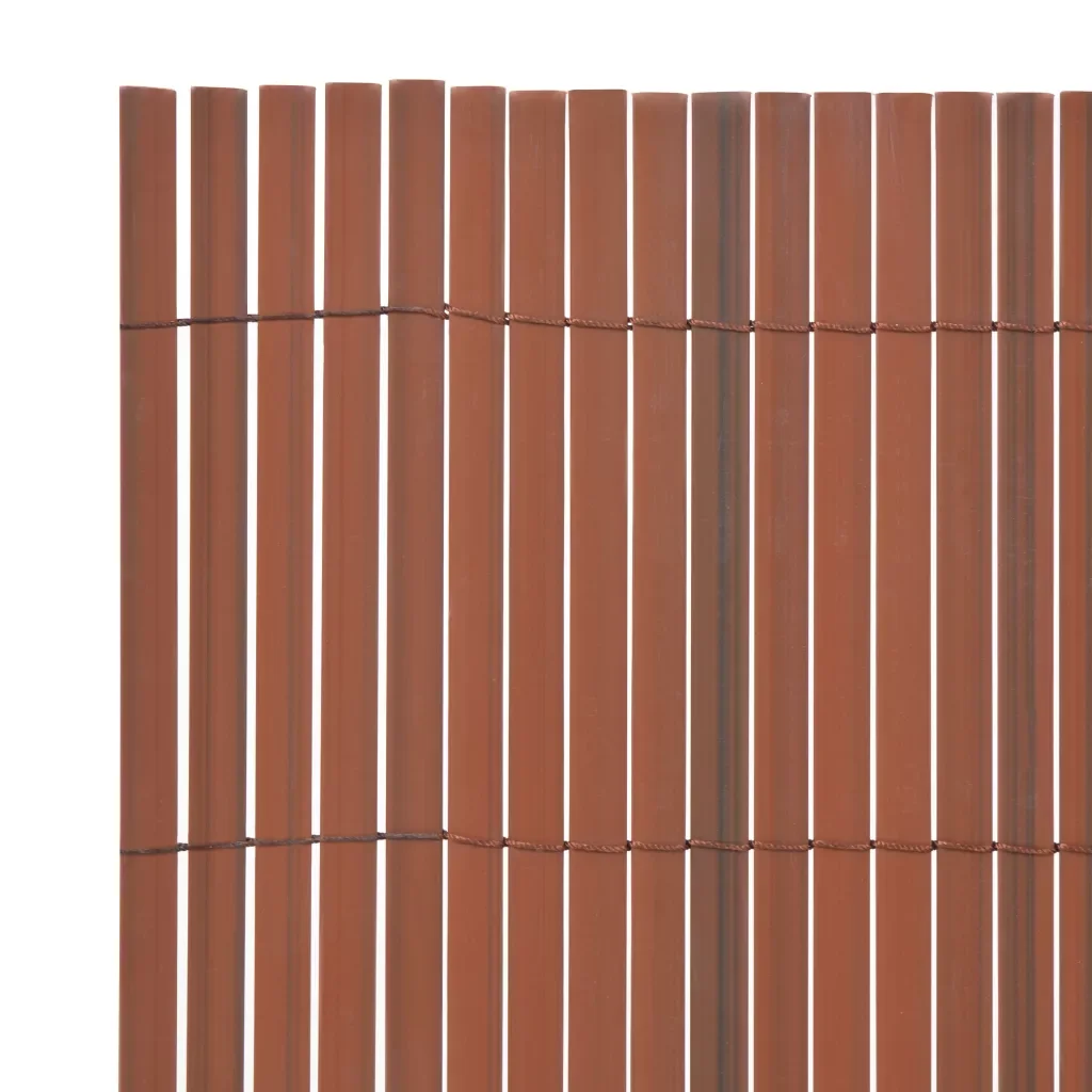 الوجهين حديقة سياج 90x300-500 cm البني سياج فناء داخلي حديقة سياج زهرة حديقة الخضار سياج المنزل الديكور
