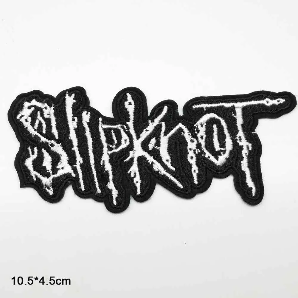 SLIPKNOT музыкальная тема Утюг на вышитой одежде патчи для одежды наклейки одежды оптом