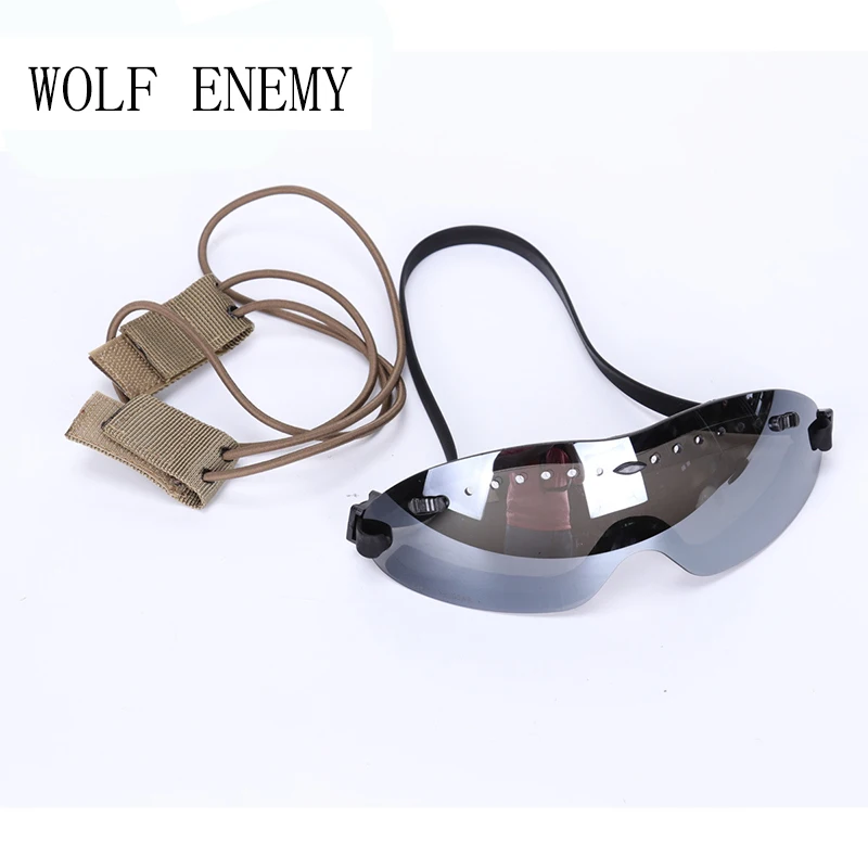

WOLF ENEMY Motorcycle Windproof BOOGIE Regulator Goggle Tactical Combat CS Hunting Men Military Airsoft Wargame Eye Protection