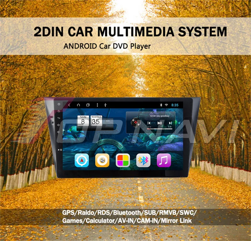 car android player For VW Bora 2016