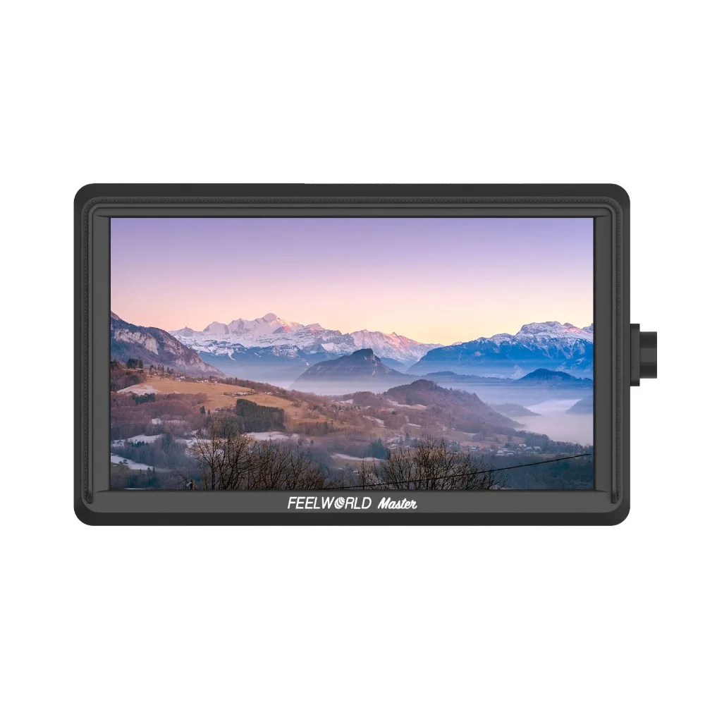 

FEELWORLD Master 2019 New Series MA6F 5.5" On-Camera Monitor 1280x720 4K HDMI Input/Output for Gimbals Zhiyun Crane 2 DSLRs