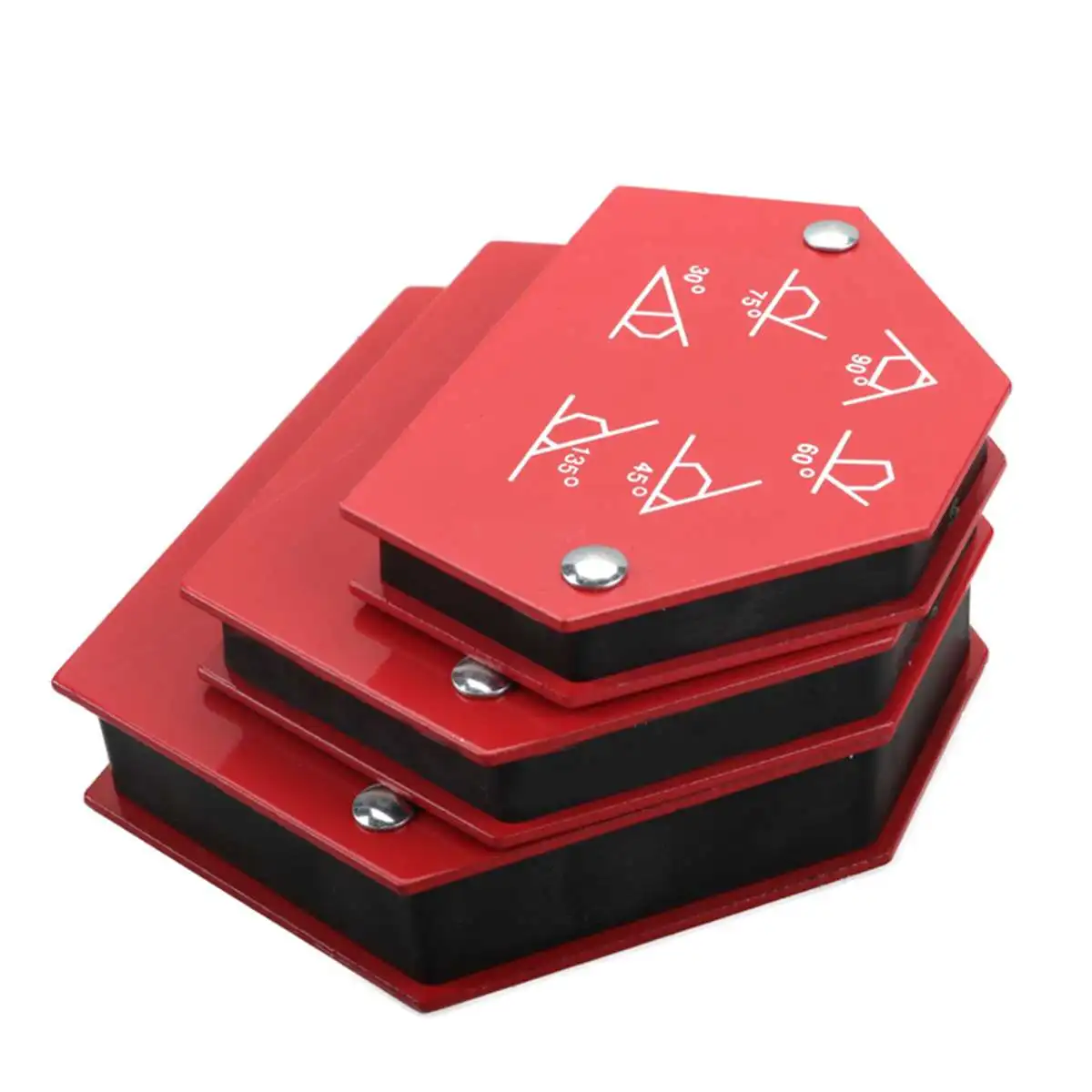

25/50/75 LBS Welding Locator Strong Magnet Weldering Positioner Power Soldering Fixture Magnetic Welding Holder Tool Accessories