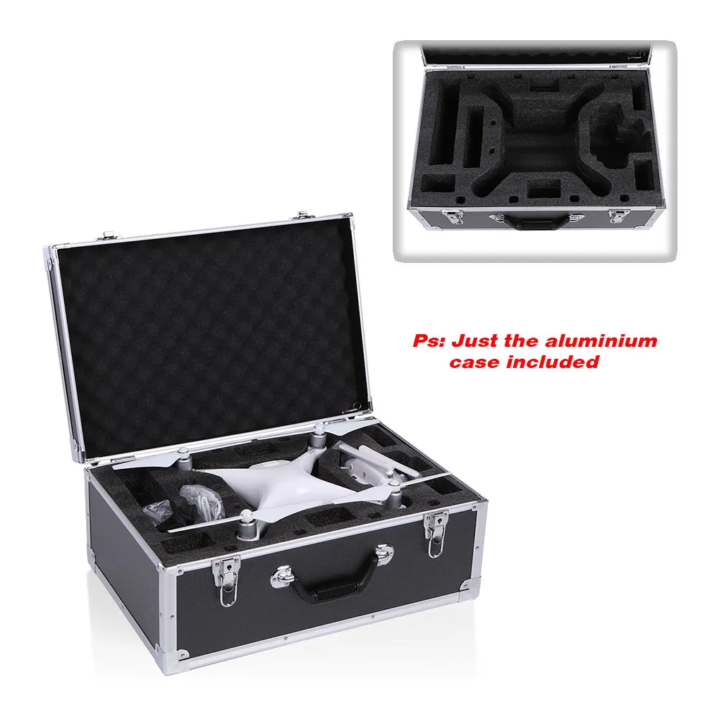 Outdoor Protective Aluminium Case Hard Shell Professional Carrying Case For DJI Phantom 4 Quadcopter