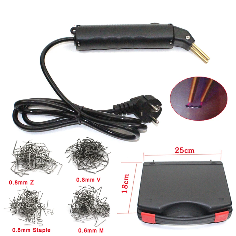 

Auto Plastic Repair Kit Professional Car Bumper Repair Machine ABS PVC Welding Machine Hot Stapler Machine HMS-4