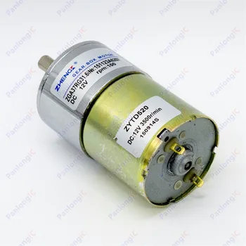 

ZGA37RG 12V DC 100 RPM Gear Box Motor 1/34.5 High Torque 3500r/min Reversible Motor