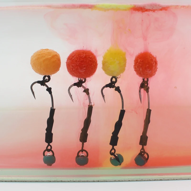 

12/15PCS Carp Boilies Smell Ups Carp Fishing Bait Boilies Floating Ball Beads Feeder Artificial Carp Baits Lure Hair Rig 12/14MM