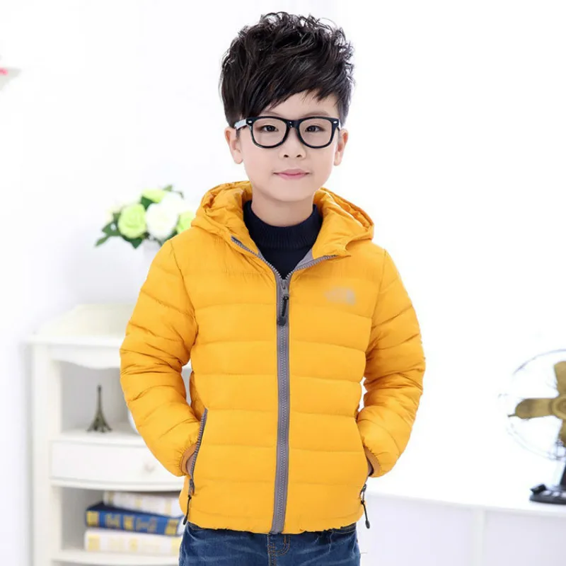 Buy 2017 New Childrens Children's Clothing Hooded Jacket Thick Children Jacket