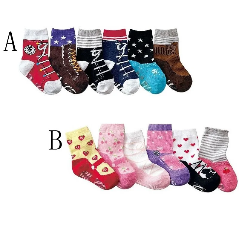 

Hooyi Children socks Unisex Toddler Sock Infant Shoes Costume Bebe Girl Boy Anti-slip Socks Child Slippers warm pantufa cotton