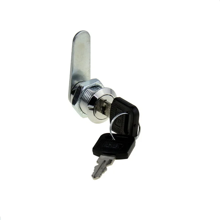 

Cam Lock For Door Cabinet Mailbox Drawer Locker Keys Forcer Security Home Automation Locks 20mm 210B HT269