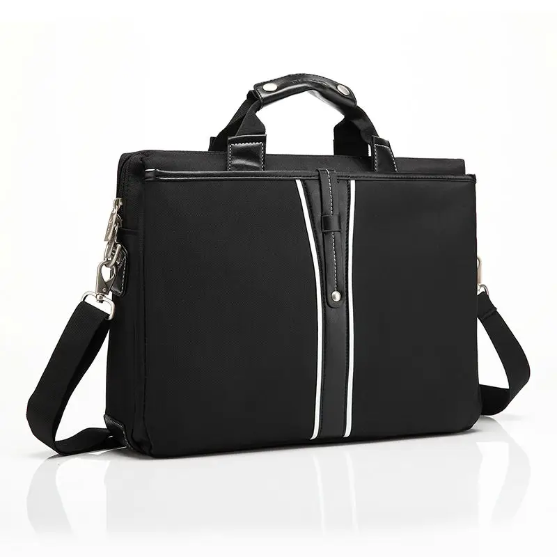 Высококачественная модная черная сумка на плечо для ноутбука сумка для ноутбука 15,4 дюймов компьютерные аксессуары портфель для ноутбука
