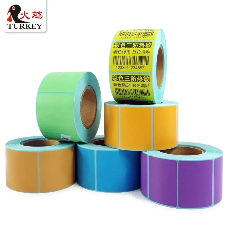 Details about   Thermal Label Paper Cute Color Tape Thermal Labels Shipping Labels For King Jim 